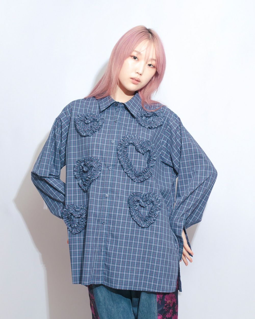 ハートアーガイルカーディガン | CRAYON ONLINE STORE