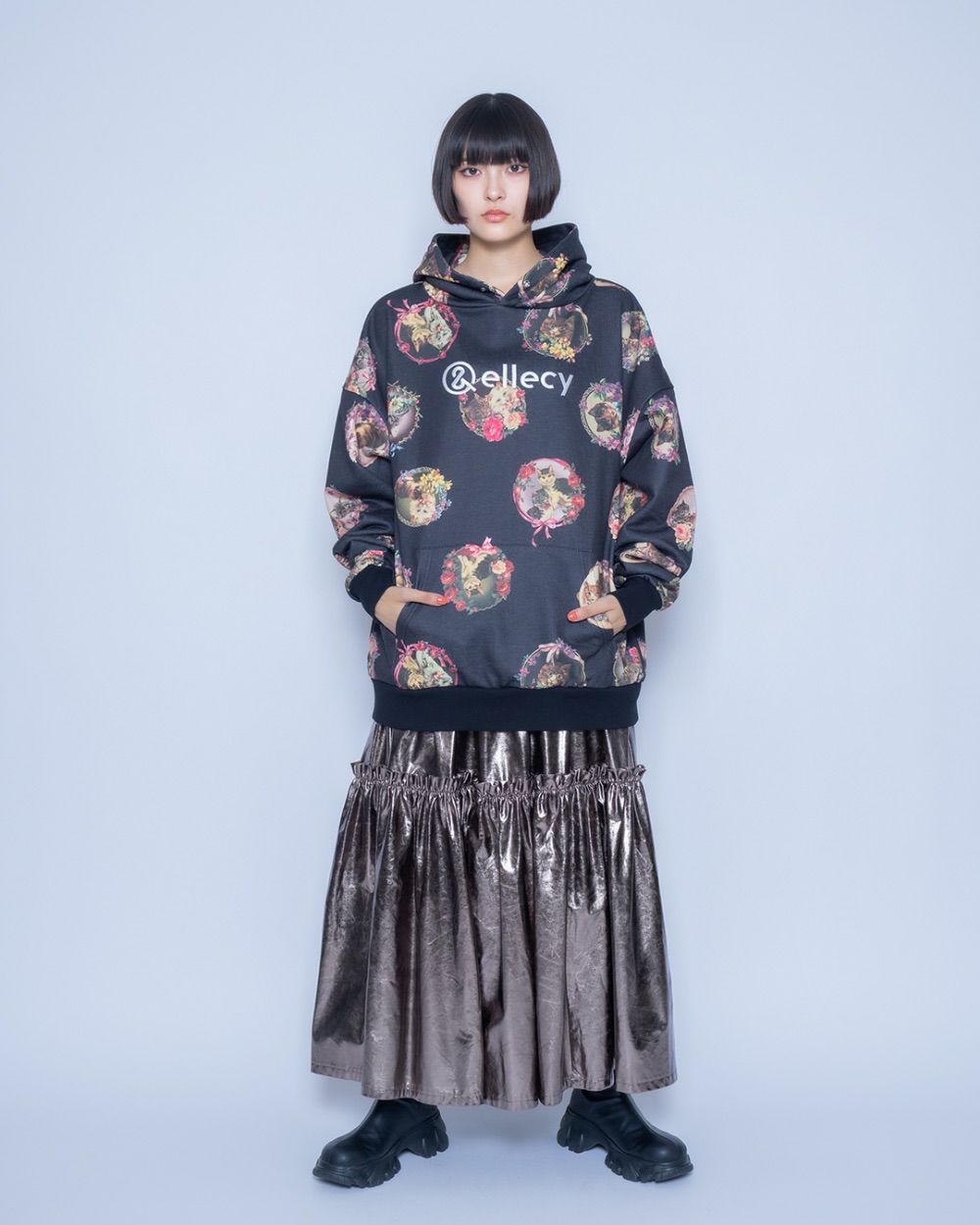 猫ドットパーカー | CRAYON ONLINE STORE 