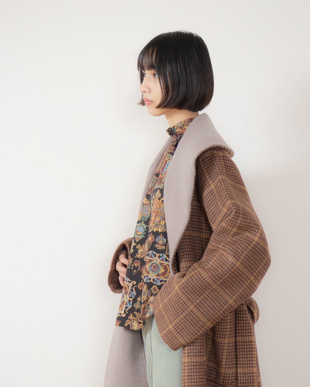 チェックリバーコート | CRAYON ONLINE STORE