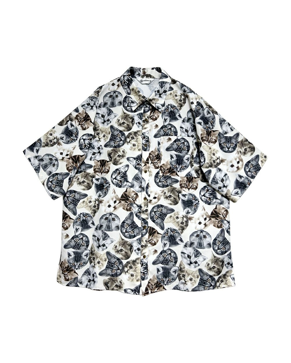 ＆ellecy猫まみれシャツ 猫まみれシャツ | CRAYON ONLINE STORE