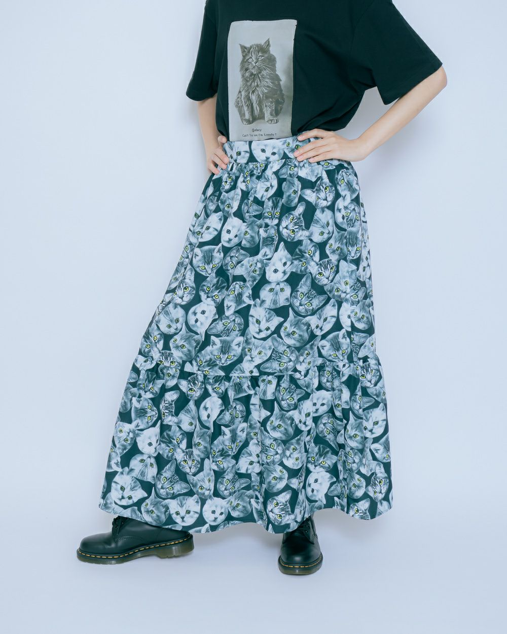 猫まみれスカート | CRAYON ONLINE STORE
