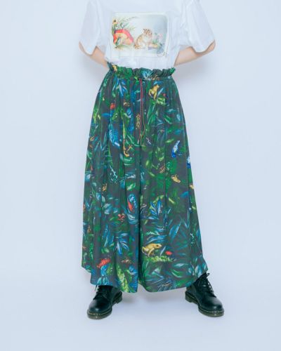 新品タグ付き】Lois CRAYON レディース 虎柄 ラップロングスカート