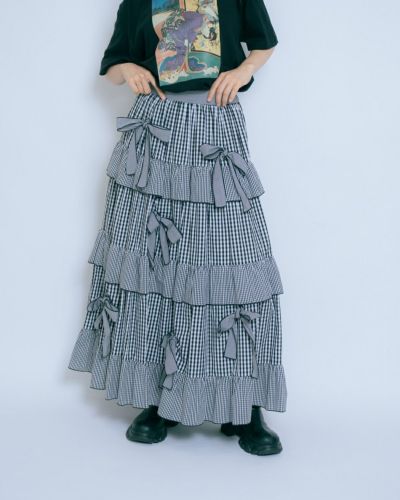 &ellecy　アンドエルシー 美品 &ellecy アンドエルシー アリス スカート ロイスクレヨン