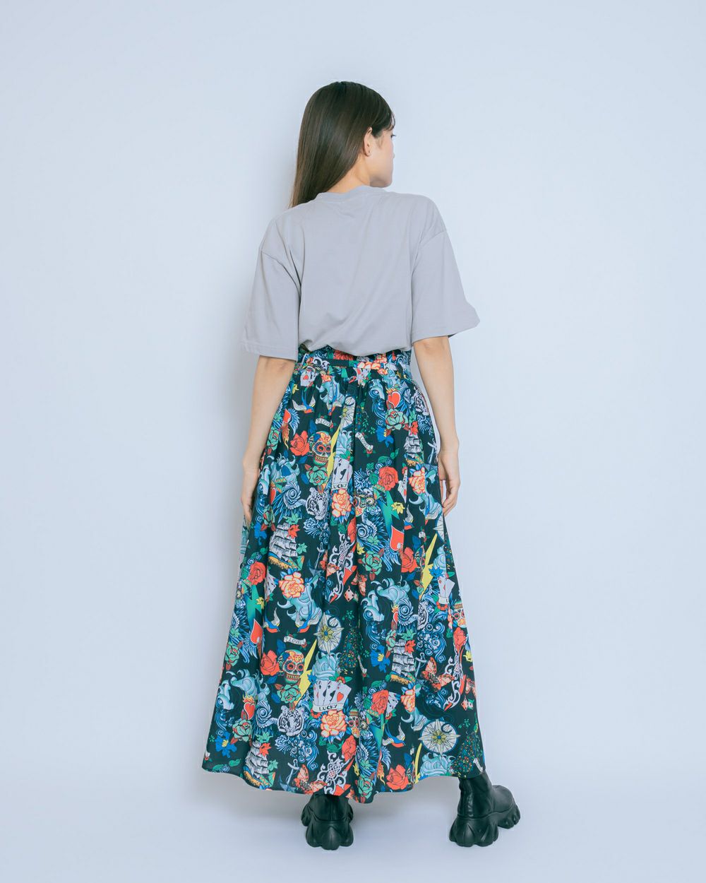 ＆ellecy タトゥースカート タトゥースカート | CRAYON ONLINE STORE