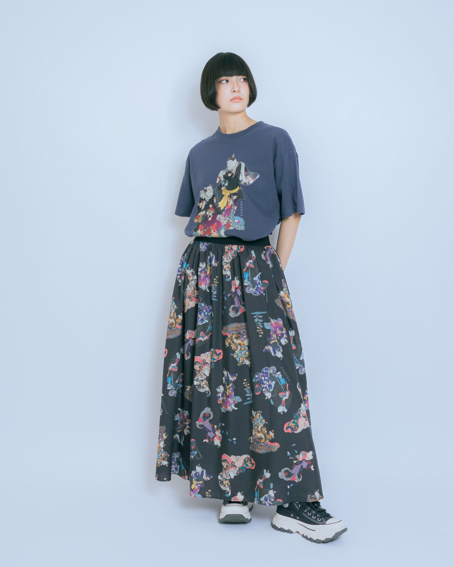 猫の戯スカート | CRAYON ONLINE STORE
