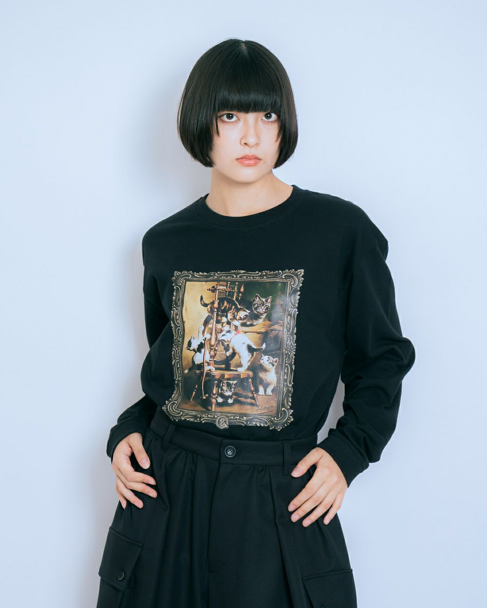 猫まみれシャツ | CRAYON ONLINE STORE