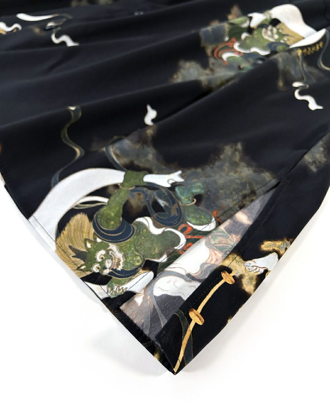 &ellecy アンドエルシー 猫風神猫雷神スカジャン &ellecy アンドエルシー 猫風神猫雷神スカジャン