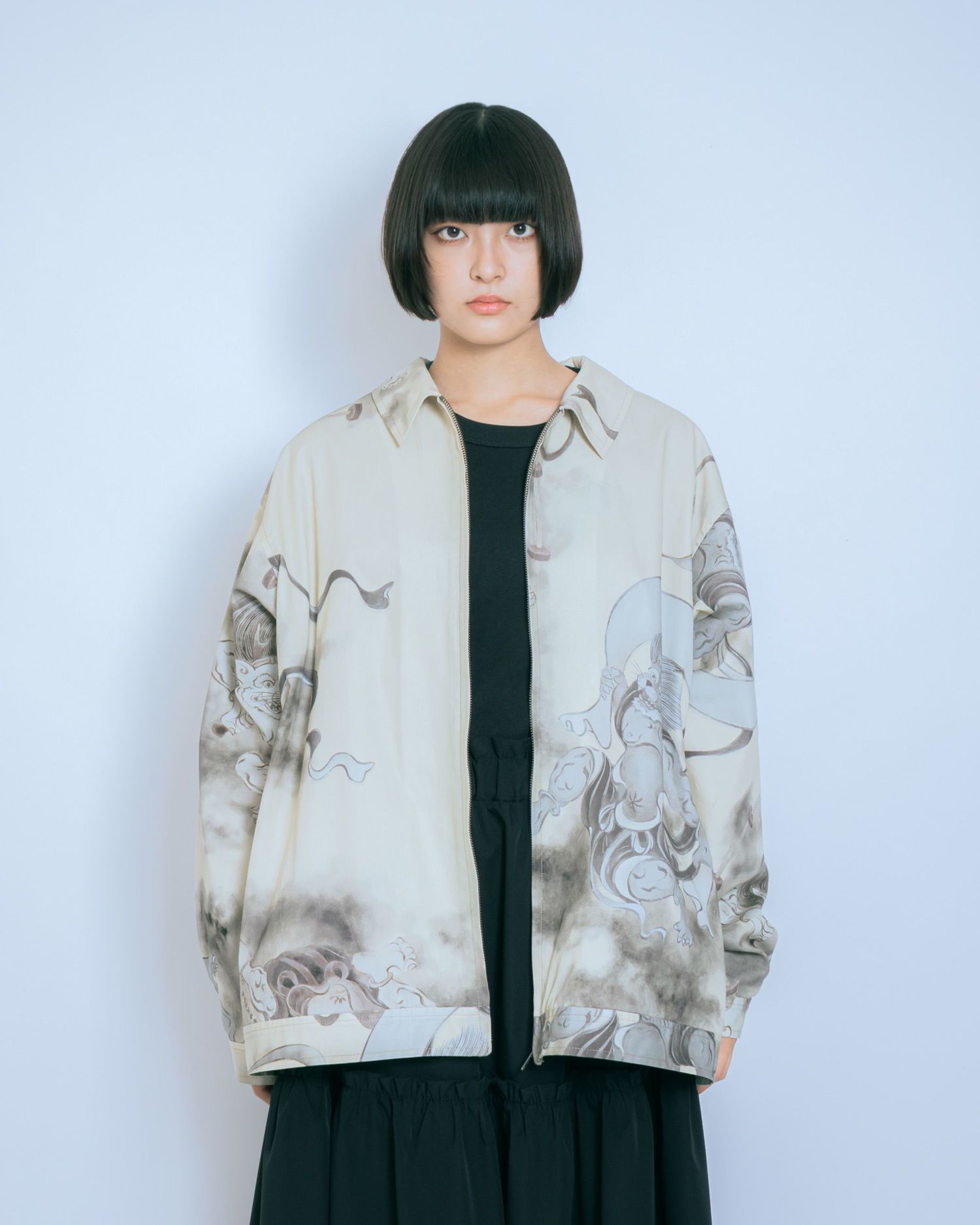 猫風神猫雷神ジャケット | CRAYON ONLINE STORE