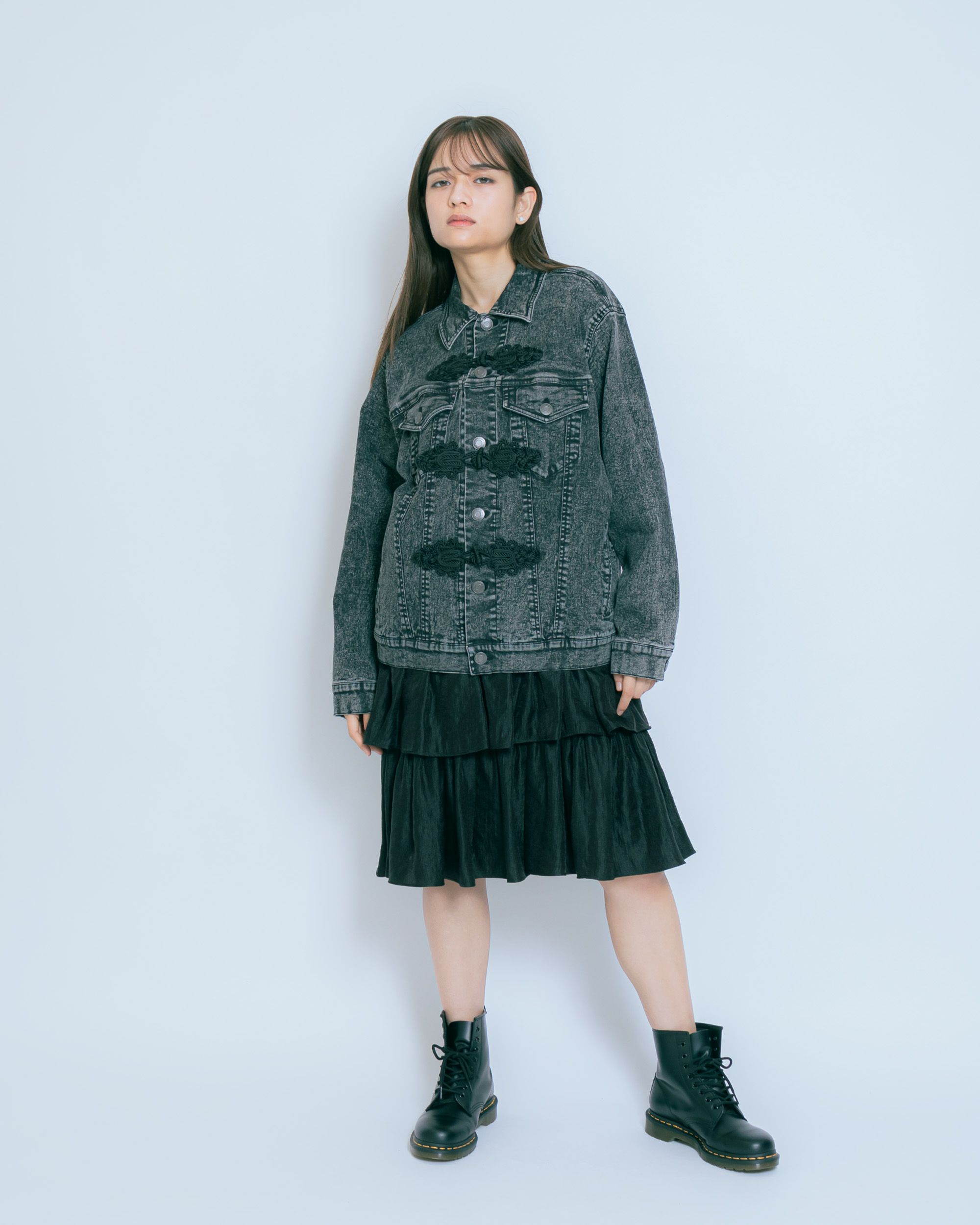 チャイナデニムジャケット | CRAYON ONLINE STORE