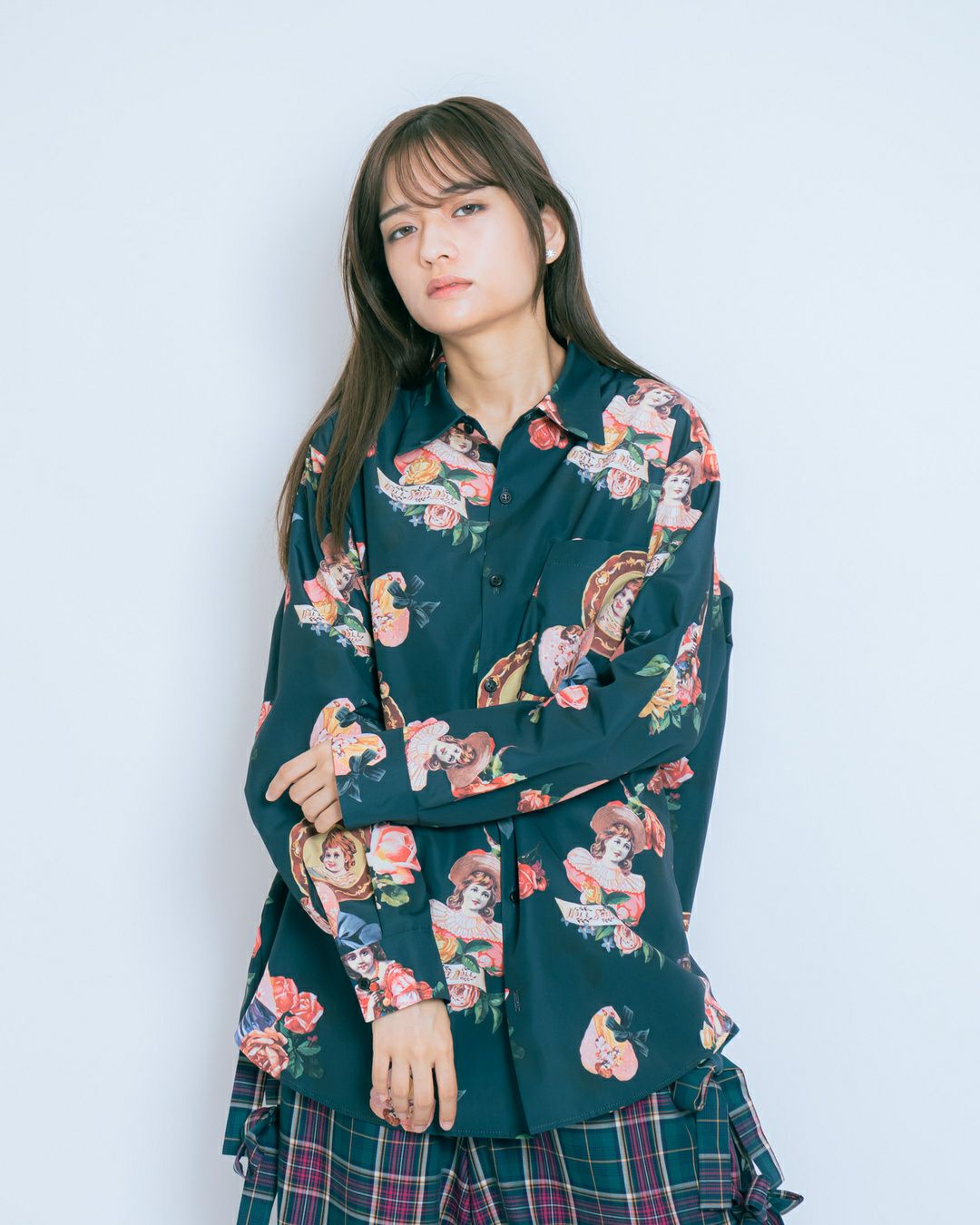 猫風神猫雷神シャツ | CRAYON ONLINE STORE