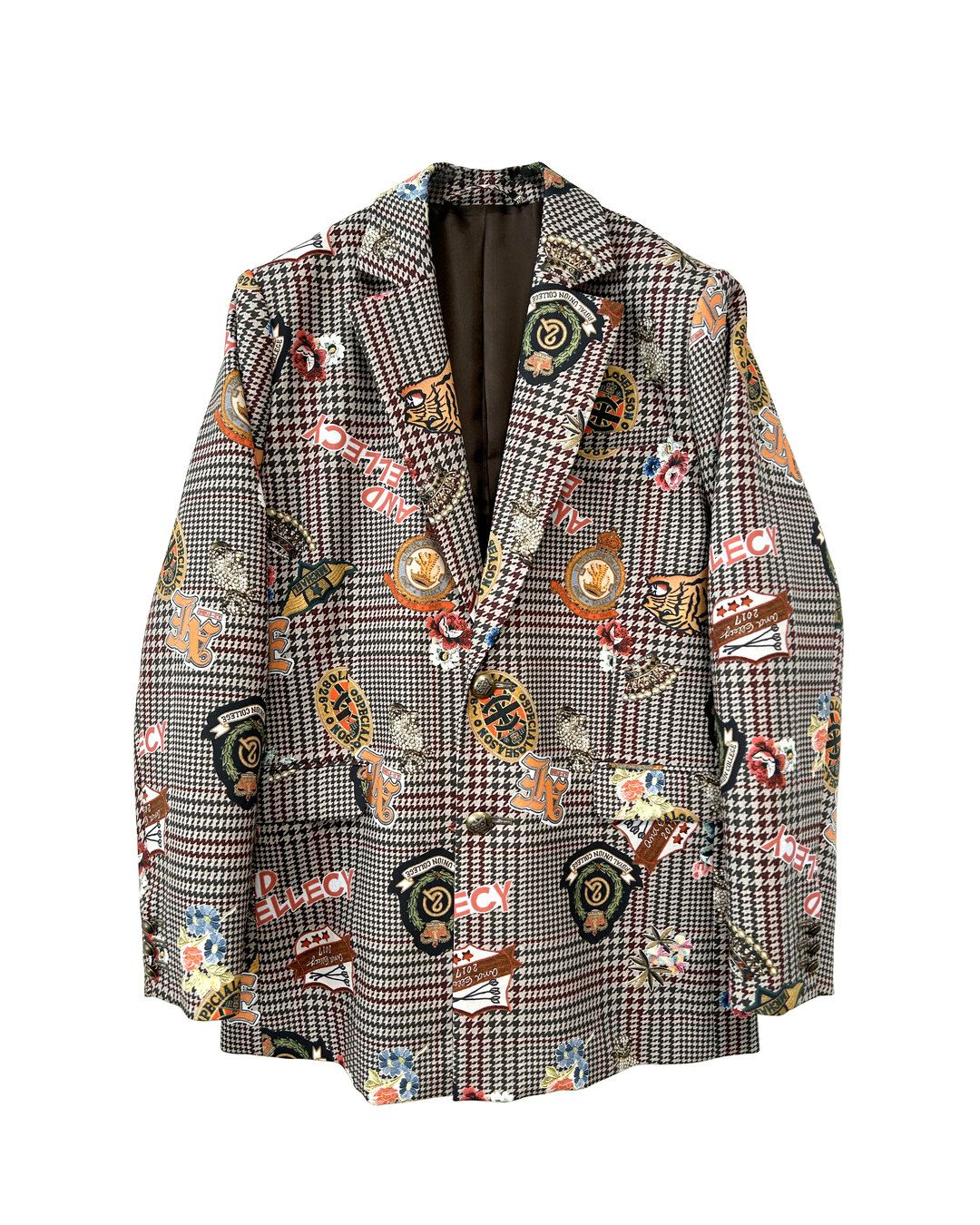 チェックアップリケジャケット | CRAYON ONLINE STORE