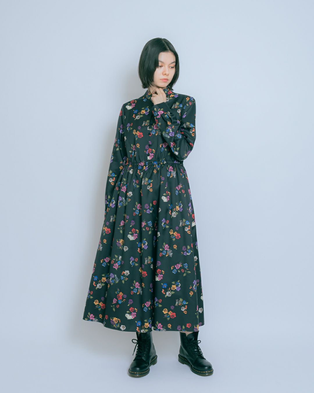 ＆ellecy 猫と戯れワンピース 猫の戯ワンピース | CRAYON ONLINE STORE